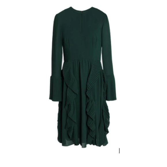 Mikael Aghal Dresses & Skirts - Mikael Aghal Dark Green Dress